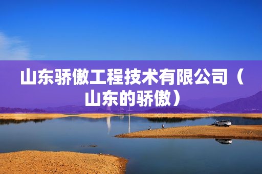 山东骄傲工程技术有限公司（山东的骄傲）