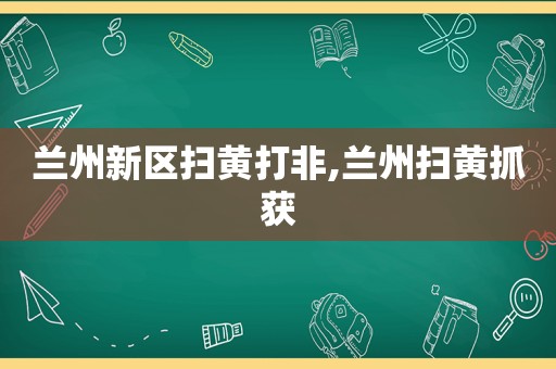  *** 新区扫黄打非, *** 扫黄抓获