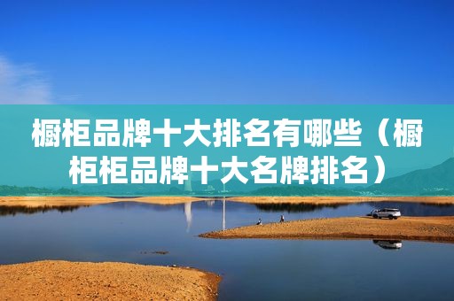 橱柜品牌十大排名有哪些（橱柜柜品牌十大名牌排名）