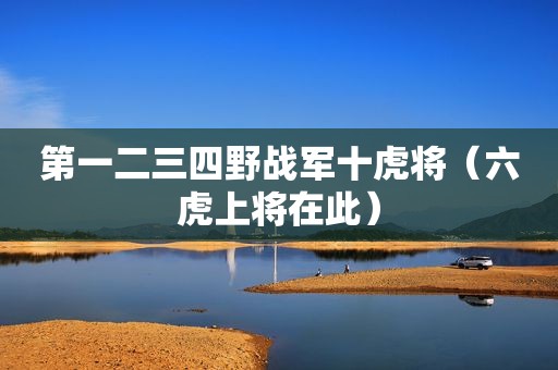 第一二三四野战军十虎将（六虎上将在此）