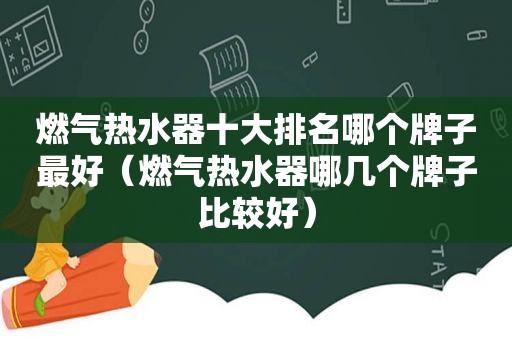 燃气热水器十大排名哪个牌子最好（燃气热水器哪几个牌子比较好）
