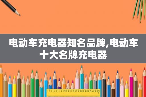 电动车充电器知名品牌,电动车十大名牌充电器