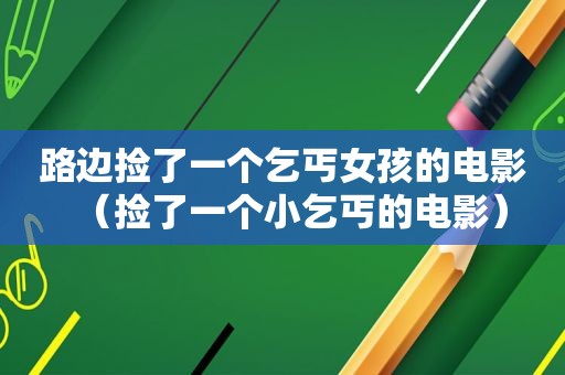 路边捡了一个乞丐女孩的电影（捡了一个小乞丐的电影）