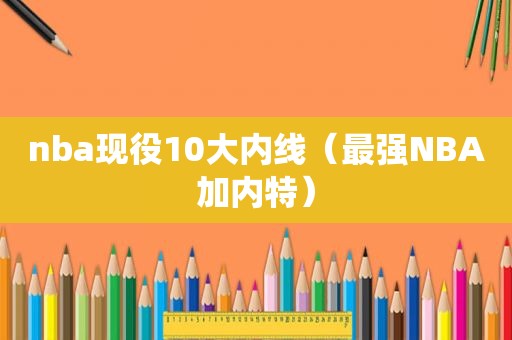 nba现役10大内线（最强NBA加内特）