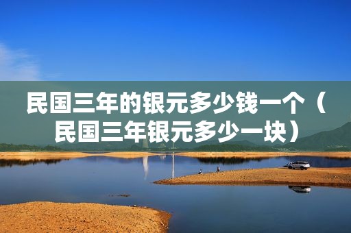 民国三年的银元多少钱一个（民国三年银元多少一块）