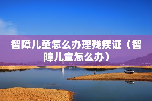 智障儿童怎么办理残疾证（智障儿童怎么办）  第1张