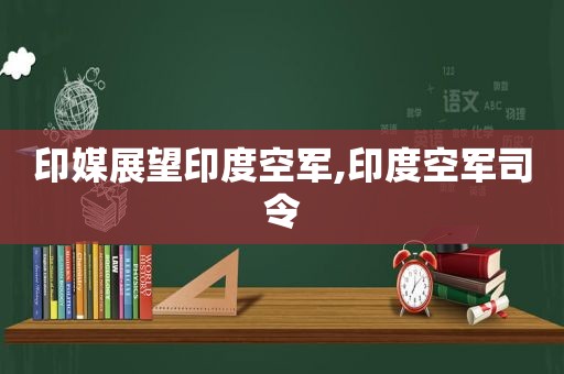 印媒展望印度空军,印度空军司令
