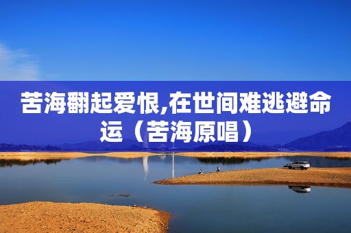 苦海翻起爱恨,在世间难逃避命运（苦海原唱）