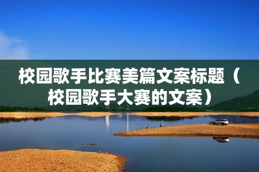 校园歌手比赛美篇文案标题（校园歌手大赛的文案）