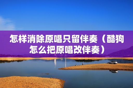 怎样消除原唱只留伴奏（酷狗怎么把原唱改伴奏）