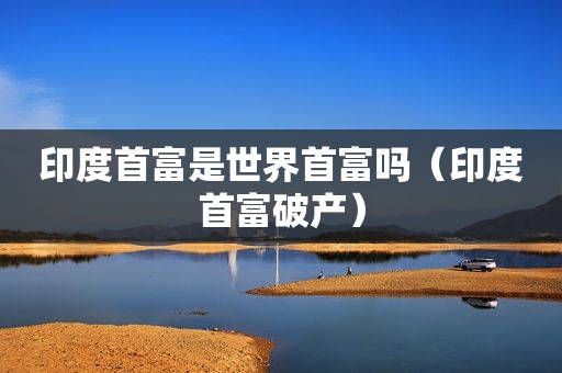 印度首富是世界首富吗（印度首富破产）  第1张