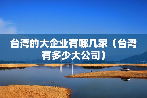 台湾的大企业有哪几家（台湾有多少大公司）