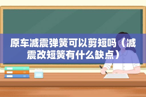 原车减震弹簧可以剪短吗（减震改短簧有什么缺点）