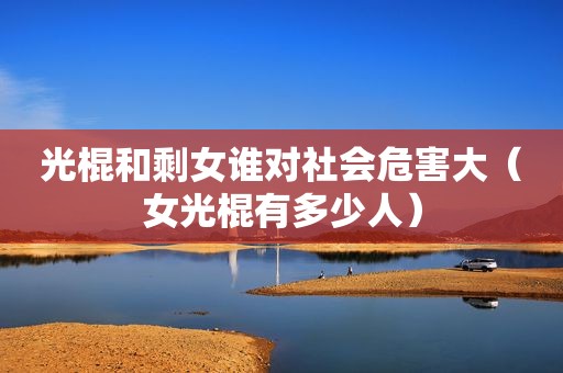光棍和剩女谁对社会危害大（女光棍有多少人）