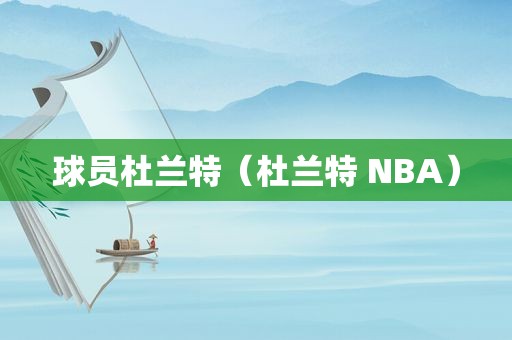 球员杜兰特（杜兰特 NBA）