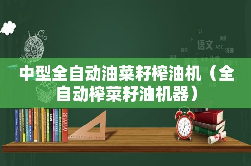 中型全自动油菜籽榨油机（全自动榨菜籽油机器）
