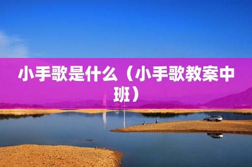 小手歌是什么（小手歌教案中班）
