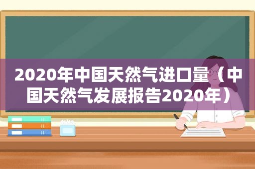 2020年中国天然气进口量（中国天然气发展报告2020年）