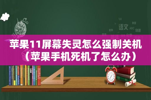 苹果11屏幕失灵怎么强制关机（苹果手机死机了怎么办）