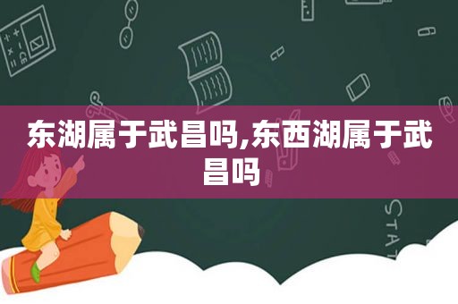东湖属于武昌吗,东西湖属于武昌吗