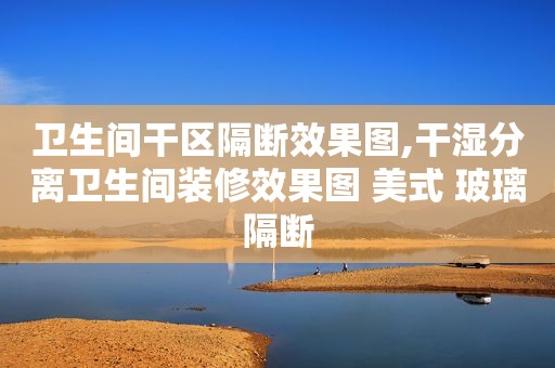卫生间干区隔断效果图,干湿分离卫生间装修效果图 美式 玻璃隔断