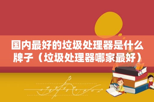 国内最好的垃圾处理器是什么牌子（垃圾处理器哪家最好）