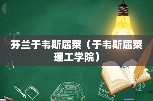 芬兰于韦斯屈莱（于韦斯屈莱理工学院）