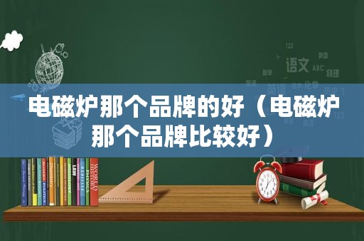 电磁炉那个品牌的好（电磁炉那个品牌比较好）