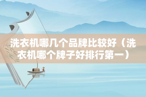 洗衣机哪几个品牌比较好（洗衣机哪个牌子好排行第一）