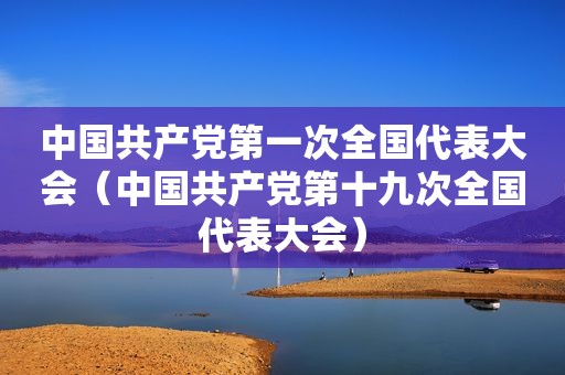中国 *** 第一次全国代表大会（中国 *** 第十九次全国代表大会）