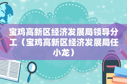 宝鸡高新区经济发展局领导分工（宝鸡高新区经济发展局任小龙）