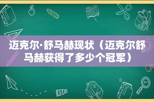 迈克尔·舒马赫现状（迈克尔舒马赫获得了多少个冠军）