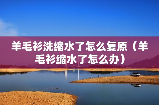 羊毛衫洗缩水了怎么复原（羊毛衫缩水了怎么办）