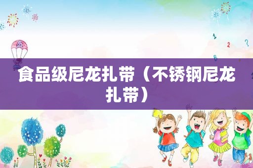 食品级尼龙扎带（不锈钢尼龙扎带）