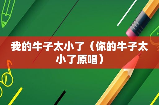 我的牛子太小了（你的牛子太小了原唱）