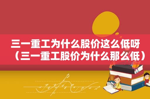 三一重工为什么股价这么低呀（三一重工股价为什么那么低）