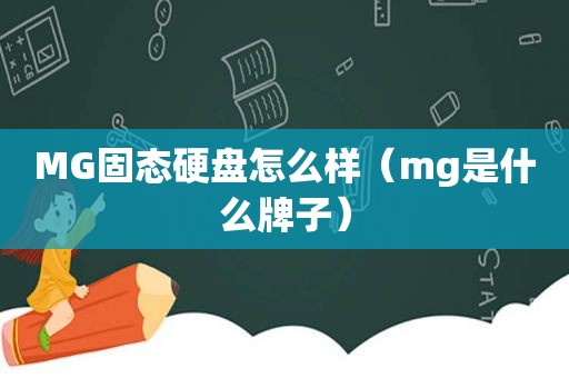 MG固态硬盘怎么样（mg是什么牌子）