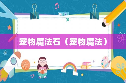 宠物魔法石（宠物魔法）