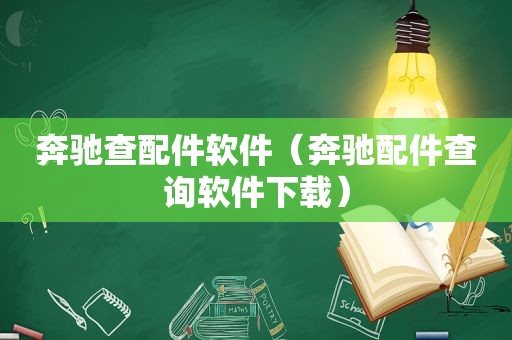 奔驰查配件软件（奔驰配件查询软件下载）