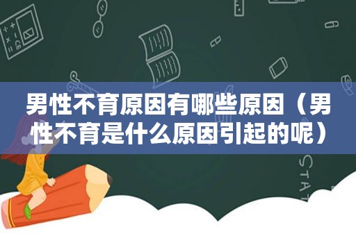 男性不育原因有哪些原因（男性不育是什么原因引起的呢）