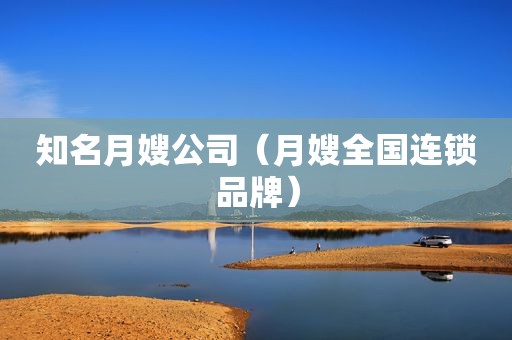 知名月嫂公司（月嫂全国连锁品牌）