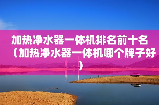 加热净水器一体机排名前十名（加热净水器一体机哪个牌子好）