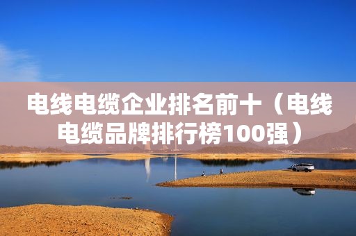 电线电缆企业排名前十（电线电缆品牌排行榜100强）