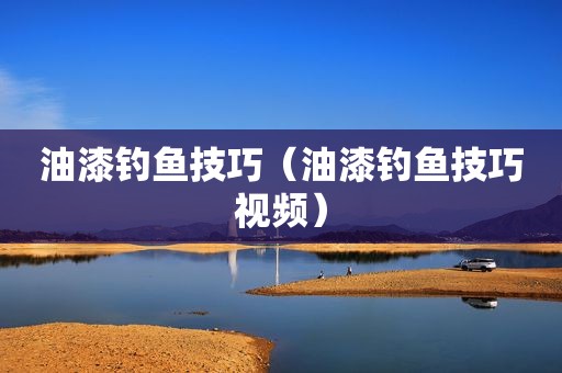 油漆钓鱼技巧（油漆钓鱼技巧视频）