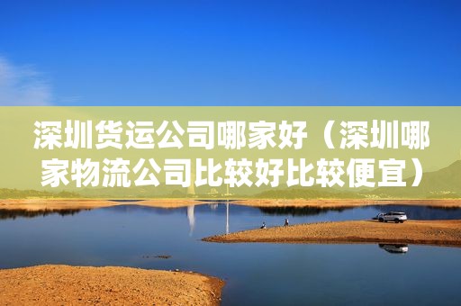 深圳货运公司哪家好（深圳哪家物流公司比较好比较便宜）