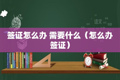 签证怎么办 需要什么（怎么办签证）