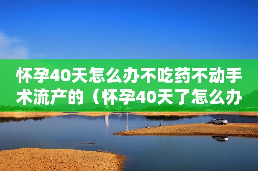 怀孕40天怎么办不吃药不动手术流产的（怀孕40天了怎么办）