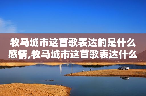 牧马城市这首歌表达的是什么感情,牧马城市这首歌表达什么意思