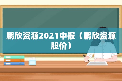 鹏欣资源2021中报（鹏欣资源股价）