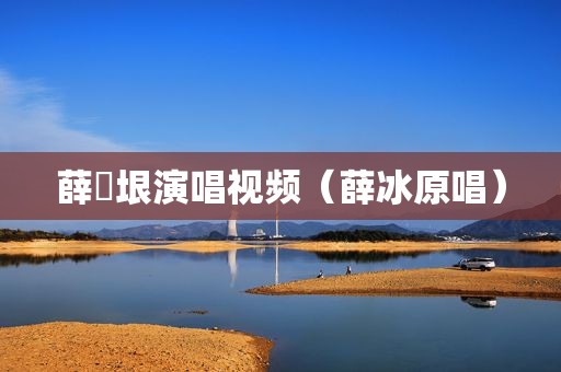 薛晧垠演唱视频（薛冰原唱）